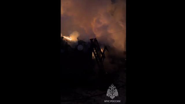 пожар в доме