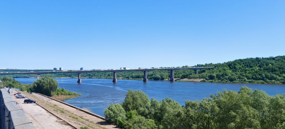 Мызинский мост в Нижнем Новгороде