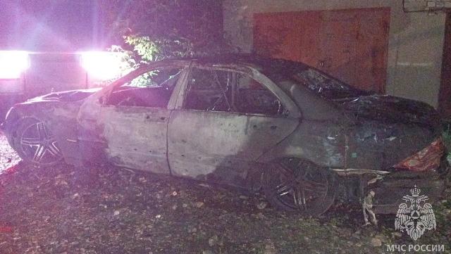 В Иванове при пожаре в гаражах погиб 23-летний мужчина