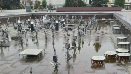 консервация фонтана