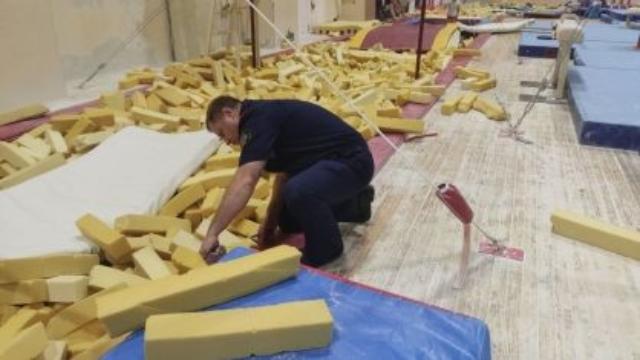 спортивный зал