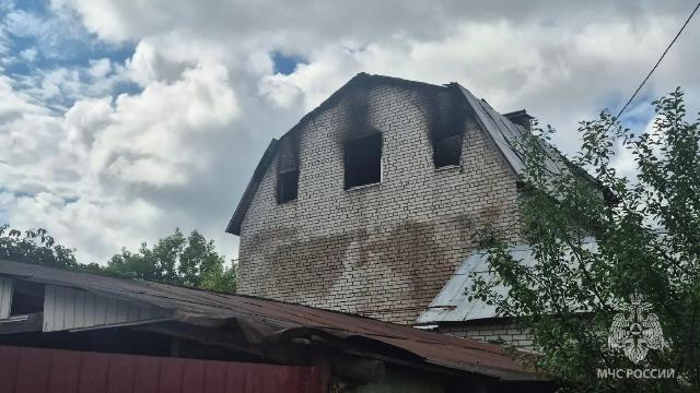 пожар в доме
