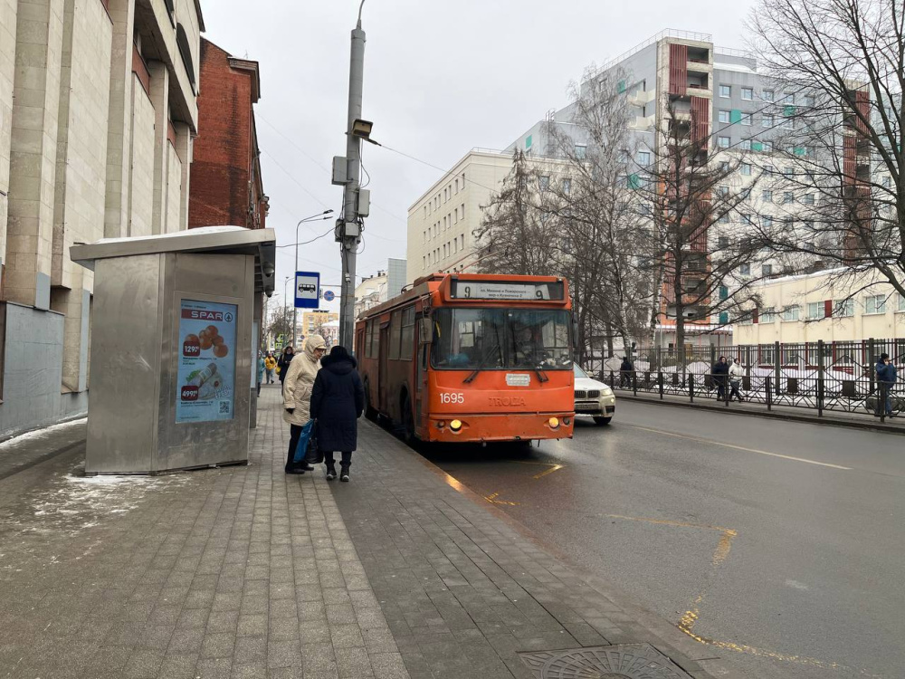 Оплата проезда по геолокации заработала в нижегородских троллейбусах