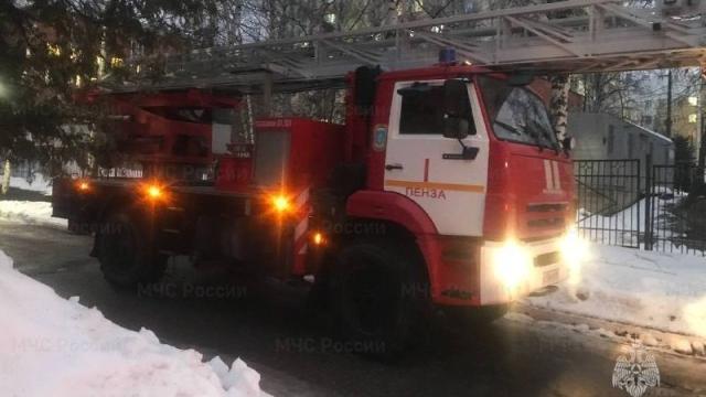 пожар в Пензе