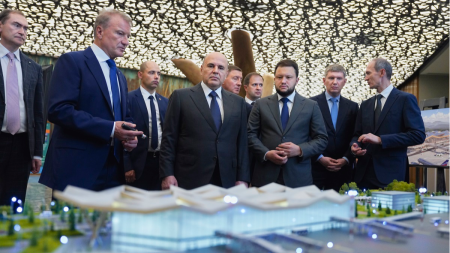 Герман Греф и Михаил Мишустин