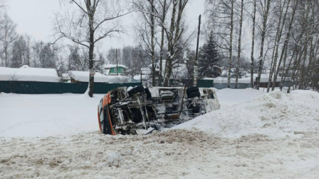 Уголовное дело возбуждено по факту ДТП с автобусом в Борском районе