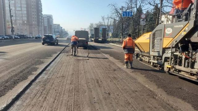 ремонт дороги