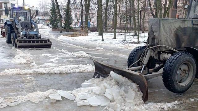 уборка снега