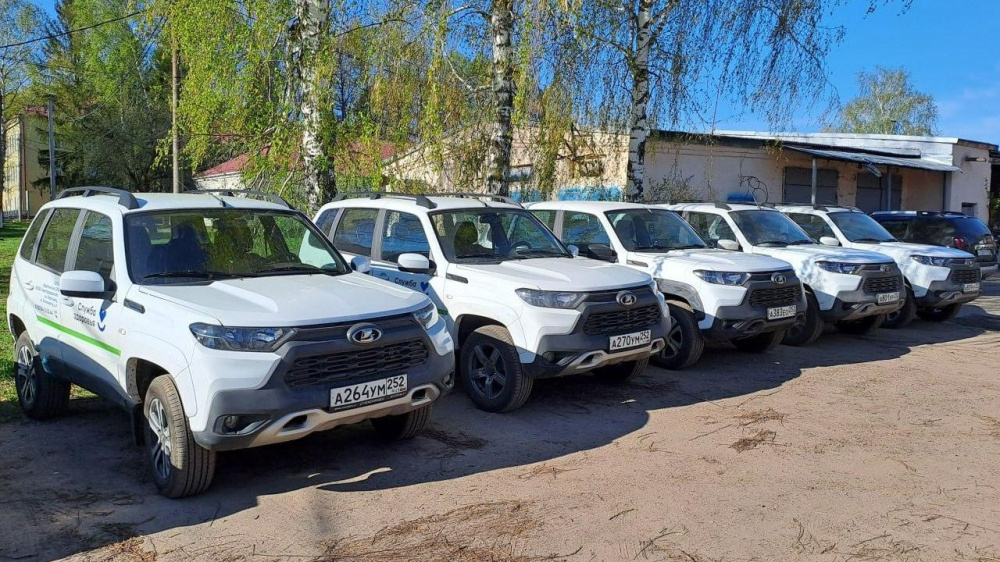 ЦРБ Нижегородской области получили 22 новых автомобиля повышенной проходимости  