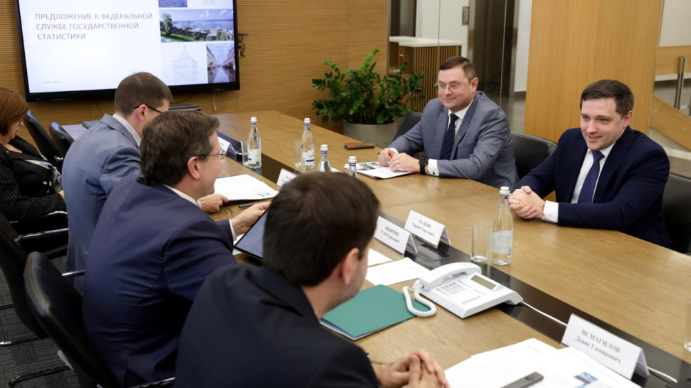 Сергей Галкин на встрече с губернатором Глебом Никитиным