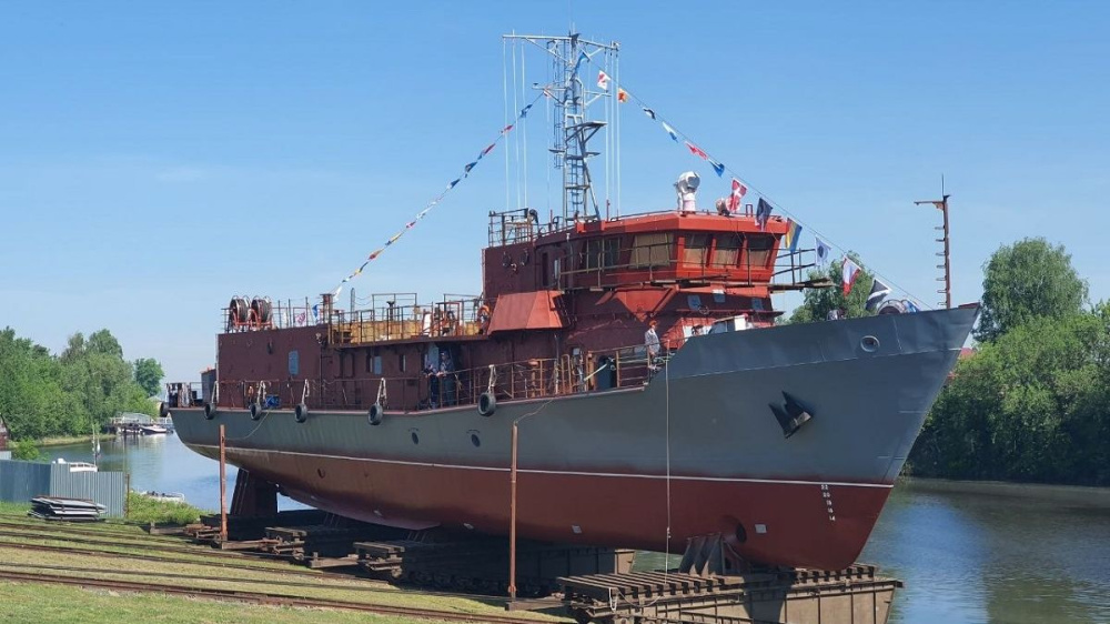 В Нижегородской области спустили на воду торпедолов для Северного флота