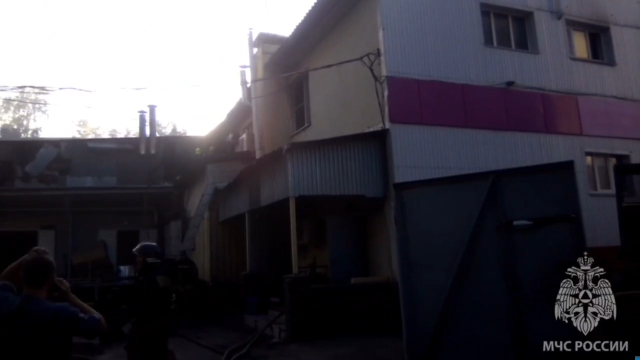 пожар в Нижнем Новгороде