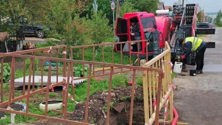 реконструкция водопровода