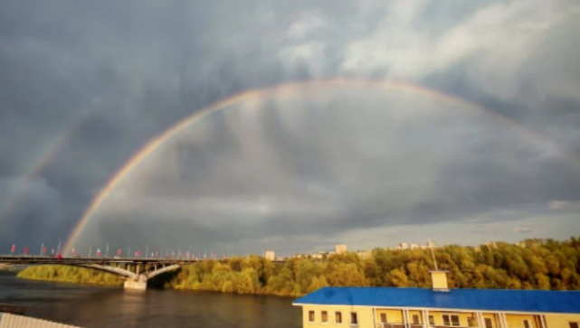 двойная радуга