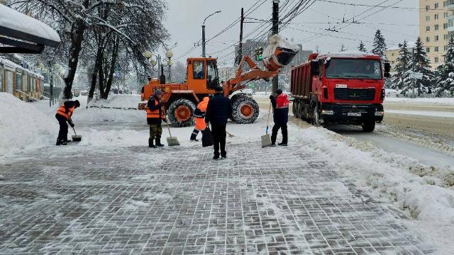 уборка снега