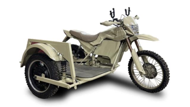 «Калашников» представил электрический мотоцикл Иж-Эндуро с коляской для силовиков и спасателей