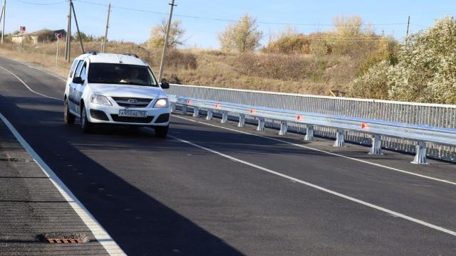 мост в Камешкирском районе
