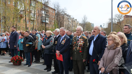 В Нижнем Новгороде почтили подвиг ликвидаторов Чернобыля