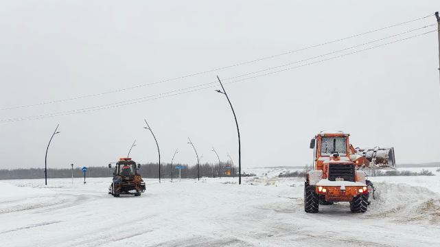 расчистка дороги