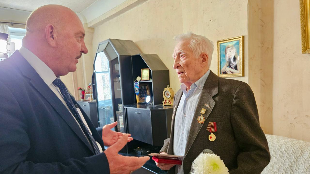 Фронтовик Алексей Цебулаев