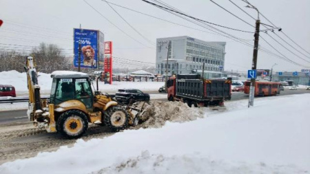 Уборка снега