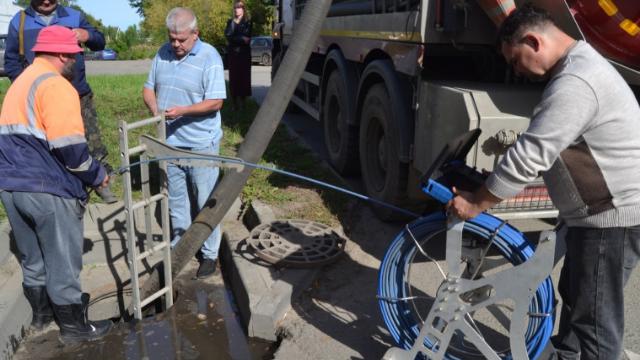 обслуживание ливневой канализации