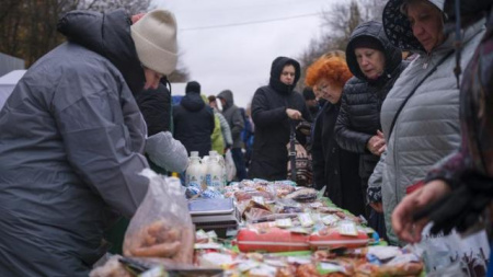 предновогодняя ярмарка