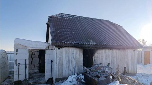 пожар в бане