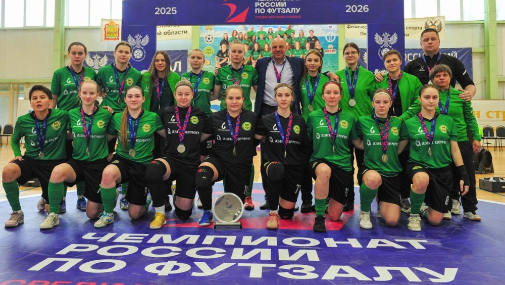 Пензенская «Лагуна-УОР» заняла втрое место в чемпионате России по мини-футболу