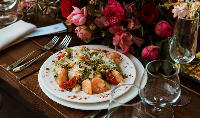 еда в ресторане