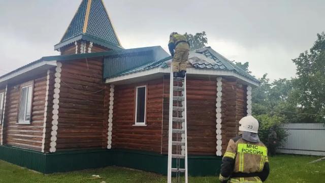 пожар в храме