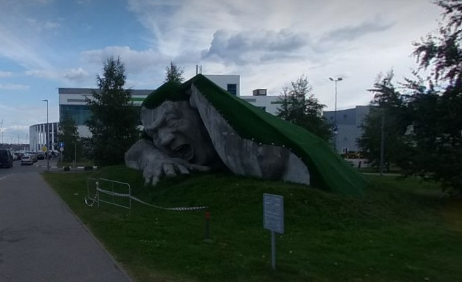 Скульптура "Прорыв"