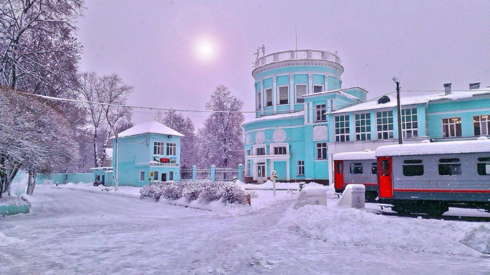 Детская железная дорога в Нижнем Новгороде