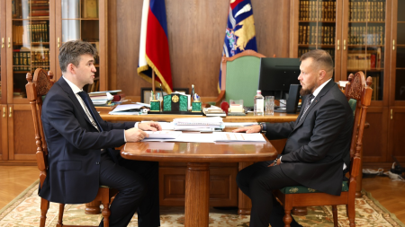 Гендиректор «Т Плюс» Павел Сниккарс встретился с губернатором Ивановской области Станиславом Воскресенским