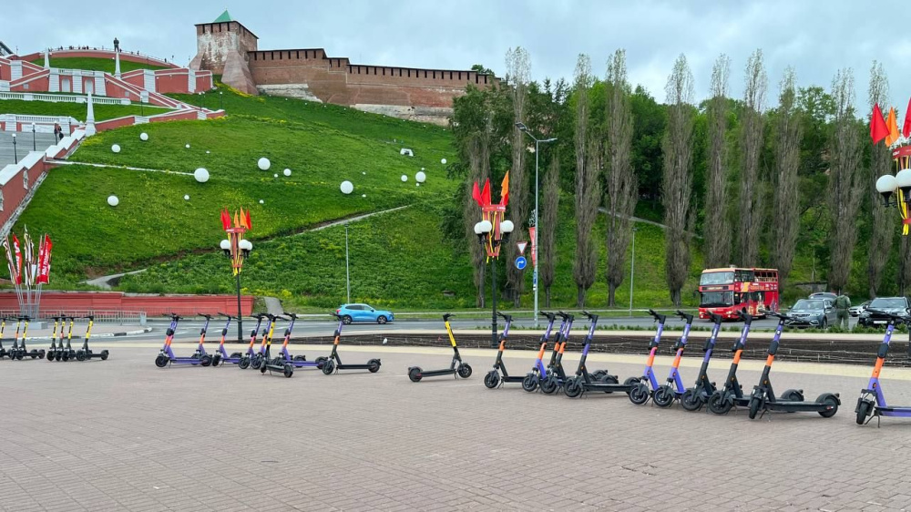 Самокаты сокращают время поездок по Нижнему Новгороду на 42%