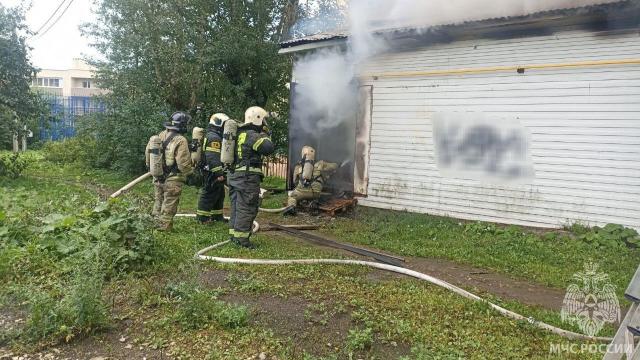 пожар в Родниках