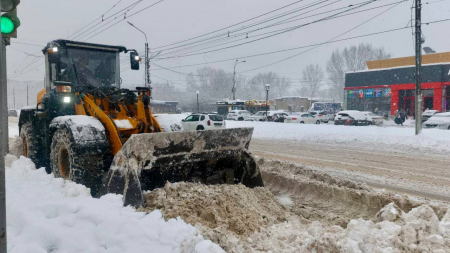 Уборка снега в Нижнем Новгороде