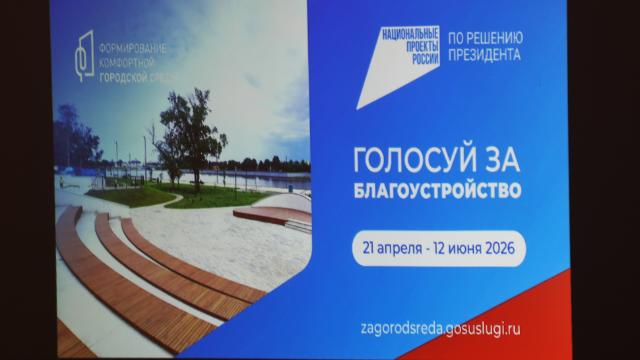 голосование за благоустройство