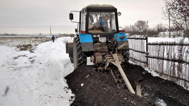новый газопровод