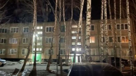 пожар в поселке