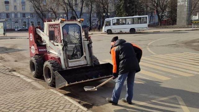 дорожный рабочий