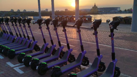 Юрент открыл сезон самокатов в Нижнем Новгороде