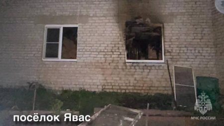 пожар в Мордовии