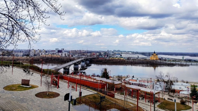 Набережная Федоровского в Нижнем Новгороде