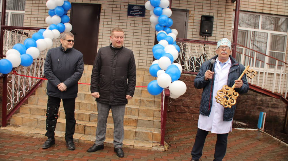 Детская поликлиника в Тоншаеве