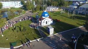 Cостоялось освящение храма-часовни, построенного на территории «Русполимета». ФОТО. ВИДЕО