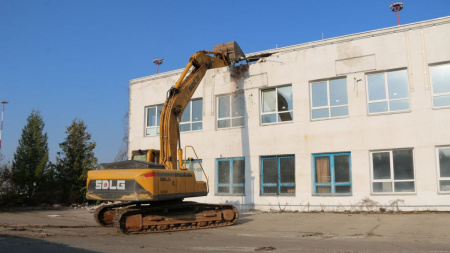 В Нижнем Новгороде начинается демонтаж старого терминала аэропорта