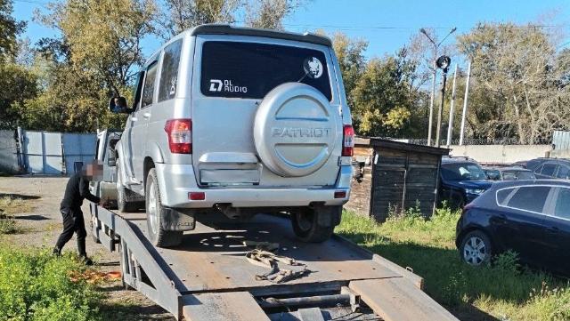 конфискованный автомобиль
