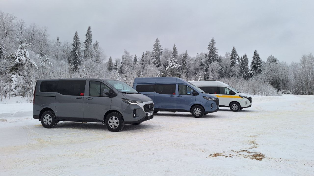 Промтех-НН показала на полигоне НАМИ семейство MPV Capitan-C 