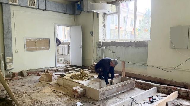 ремонт в больнице